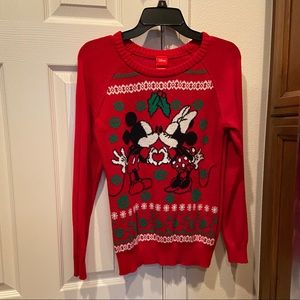 Mickey and Minnie Christmas sweater